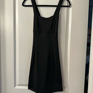 SHEIN Classic Black Mini Dress